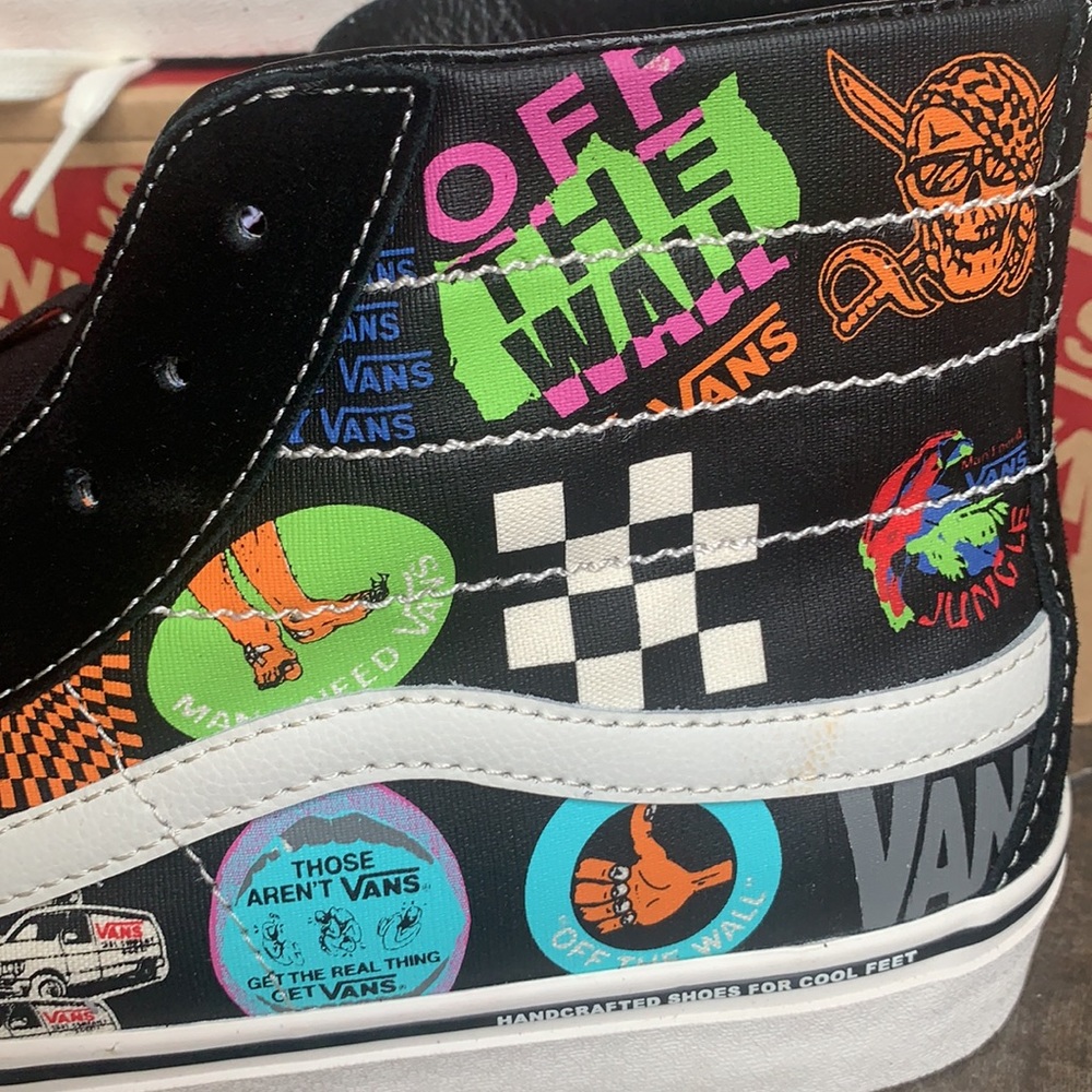 VANS SK8-Hi DECON V66 Black/Multi men’s - Picture 4 of 16